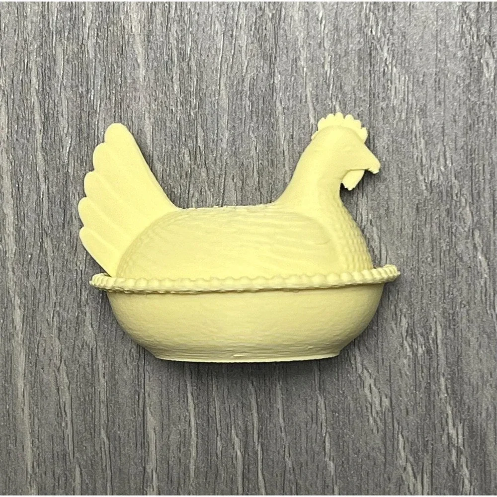Set 6 Hen On Nest Chicken Fridge Magnets Cottage 3D Print Kitchen‎ Farmhouse HON